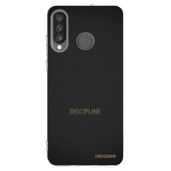 Picasee διαφανής θήκη σιλικόνης Huawei P30 Lite - Discipline