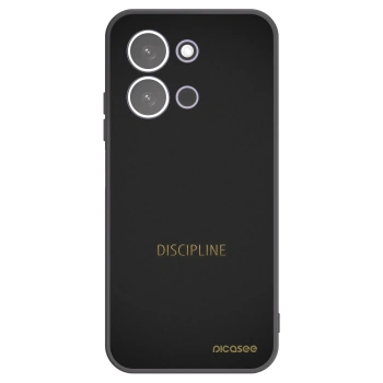 Picasee Μαύρη θήκη σιλικόνης για Xiaomi Redmi 15C 5G - Discipline