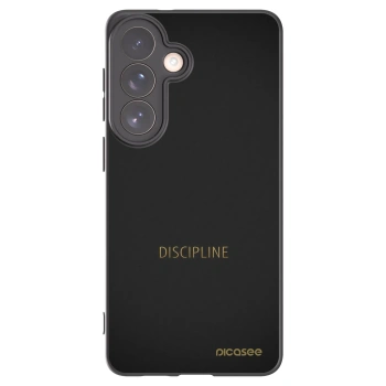 Picasee Μαύρη θήκη σιλικόνης για Samsung Galaxy S26+ - Discipline