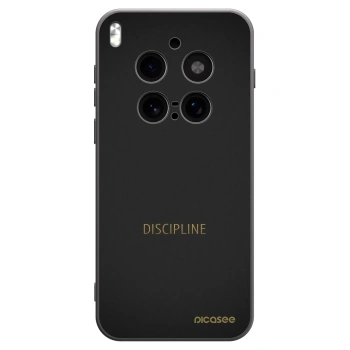Picasee Μαύρη θήκη σιλικόνης για Vivo X300 Pro - Discipline