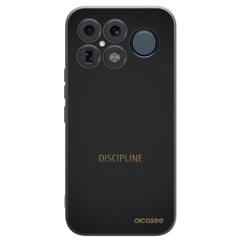 Picasee Μαύρη θήκη σιλικόνης για Xiaomi Poco F8 Ultra - Discipline