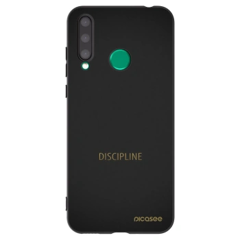 Picasee Μαύρη θήκη σιλικόνης για Honor 20 Lite - Discipline