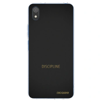 Picasee διαφανής θήκη σιλικόνης Xiaomi Redmi 7A - Discipline