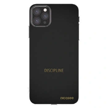 Picasee διαφανής θήκη σιλικόνης Apple iPhone 11 Pro Max - Discipline