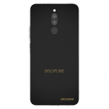 Picasee διαφανής θήκη σιλικόνης Xiaomi Redmi 8 - Discipline