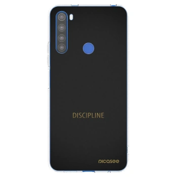 Picasee διαφανής θήκη σιλικόνης Xiaomi Redmi Note 8T - Discipline