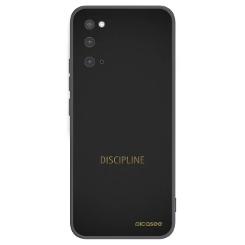 Picasee Μαύρη θήκη σιλικόνης για Samsung Galaxy S20 G980F - Discipline