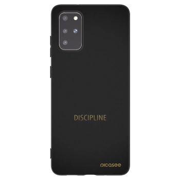 Picasee Μαύρη θήκη σιλικόνης για Samsung Galaxy S20+ G985F - Discipline