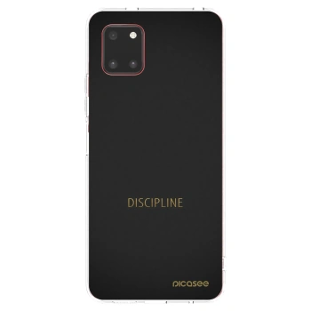 Picasee διαφανής θήκη σιλικόνης Samsung Galaxy Note 10 Lite N770F - Discipline