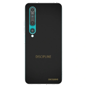 Picasee διαφανής θήκη σιλικόνης Xiaomi Mi 10 - Discipline