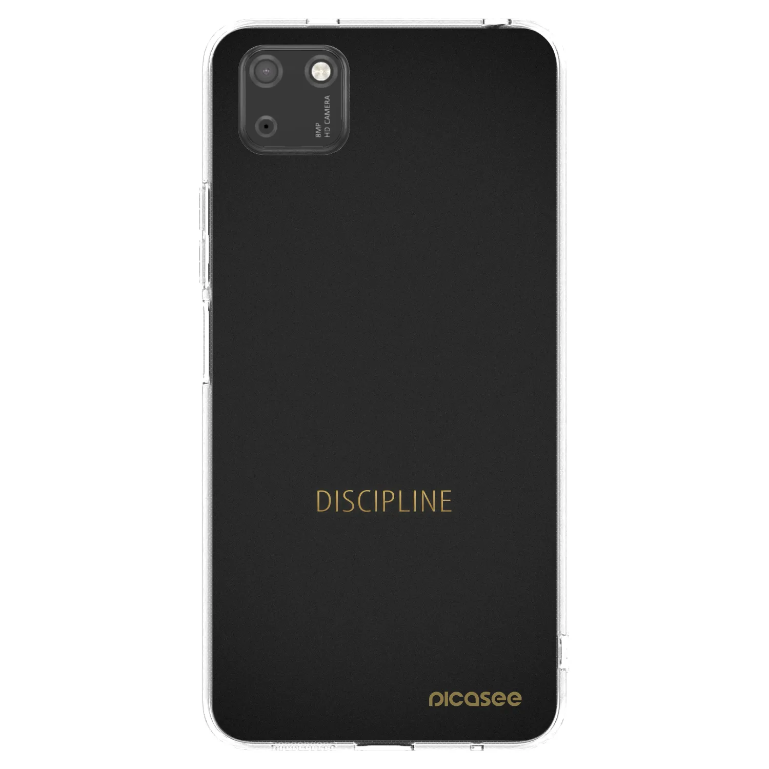 Picasee διαφανής θήκη σιλικόνης Huawei Y5P - Discipline