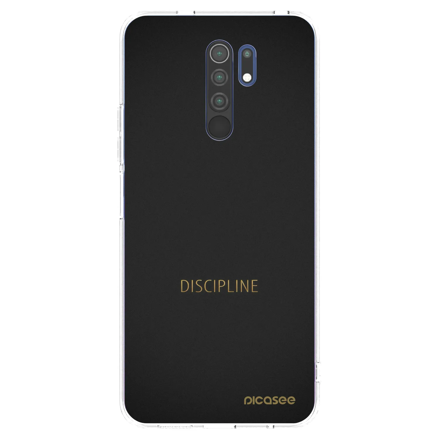 Picasee διαφανής θήκη σιλικόνης Xiaomi Redmi 9 - Discipline