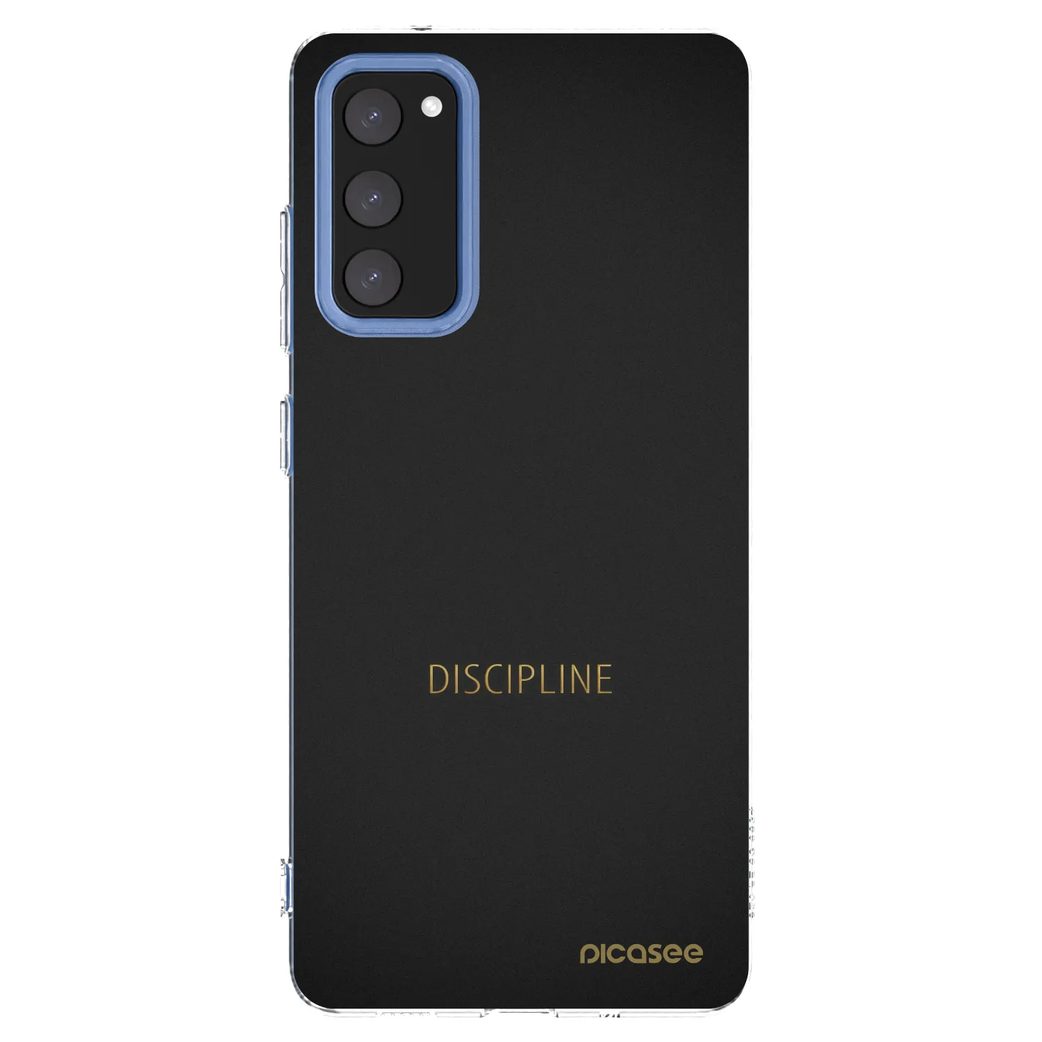 Picasee διαφανής θήκη σιλικόνης Samsung Galaxy S20 FE - Discipline