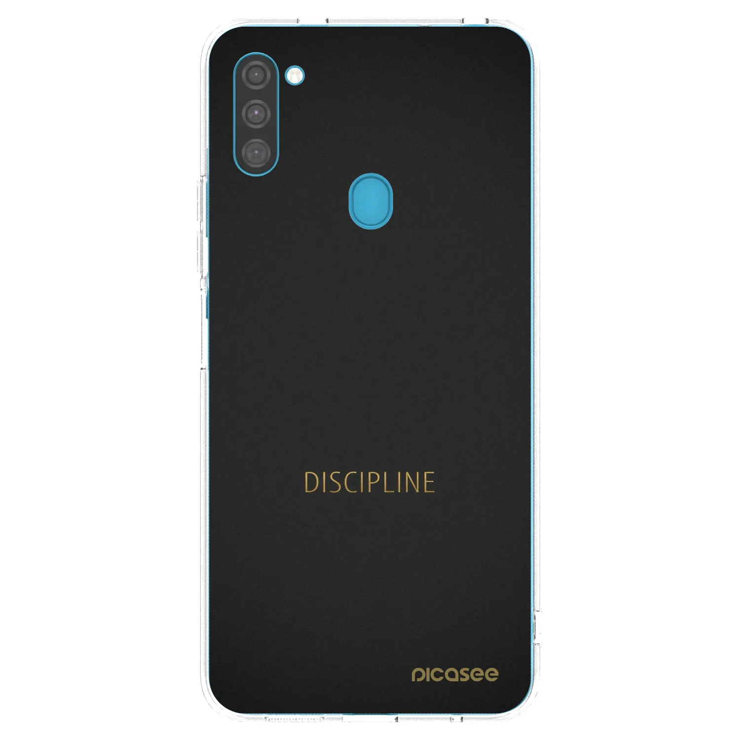 Picasee διαφανής θήκη σιλικόνης Samsung Galaxy M11 - Discipline
