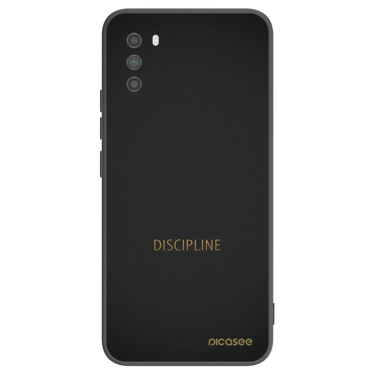 Picasee Μαύρη θήκη σιλικόνης για Xiaomi Poco M3 - Discipline