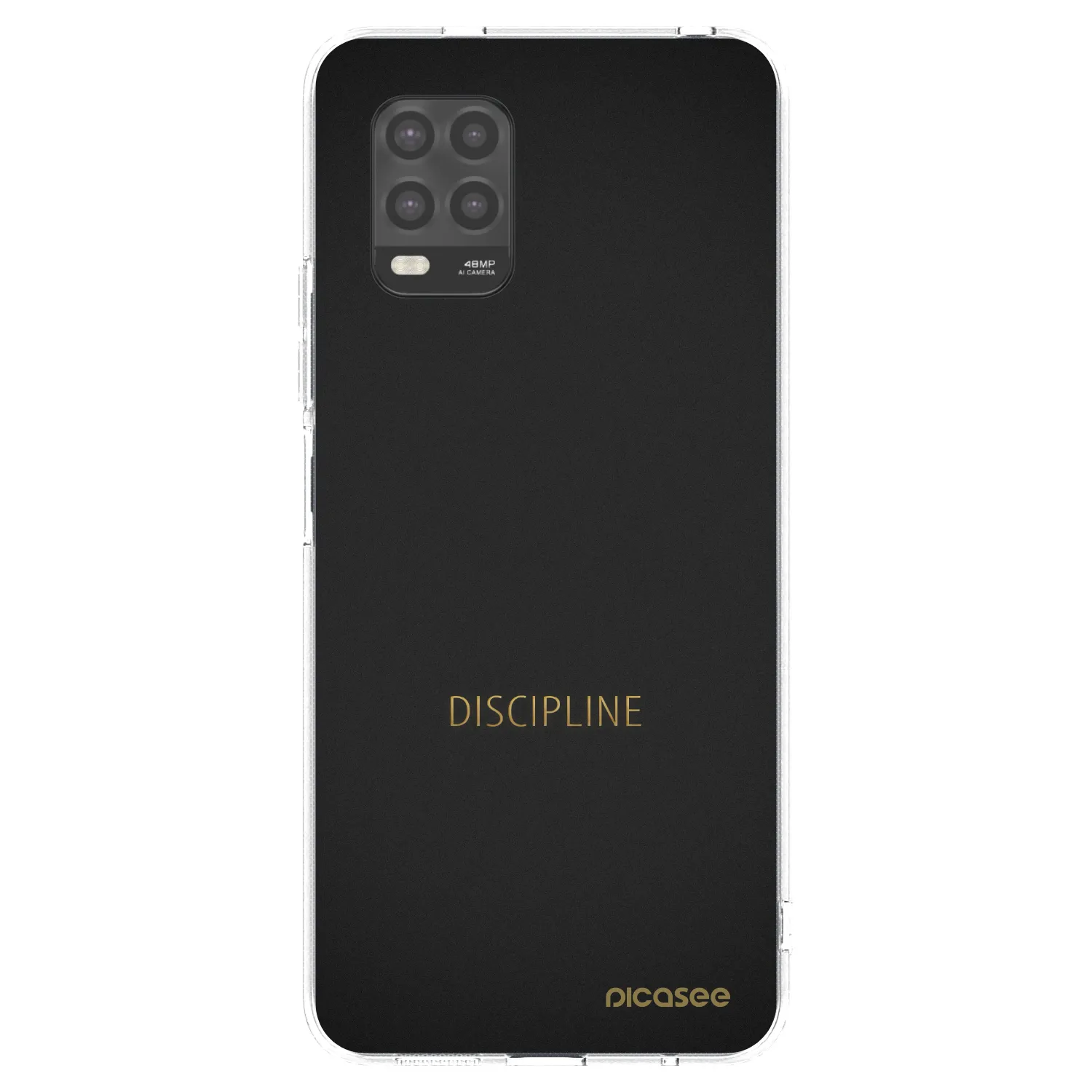 Picasee διαφανής θήκη σιλικόνης Xiaomi Mi 10 Lite - Discipline