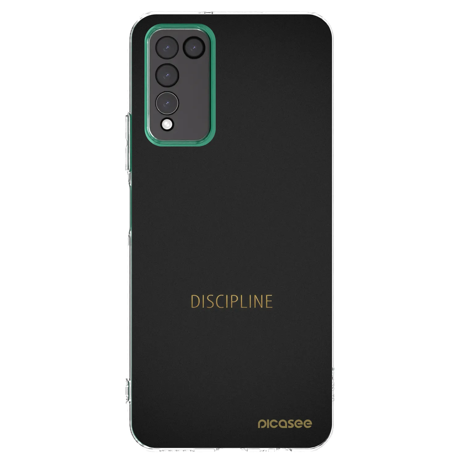 Picasee διαφανής θήκη σιλικόνης Honor 10X Lite - Discipline