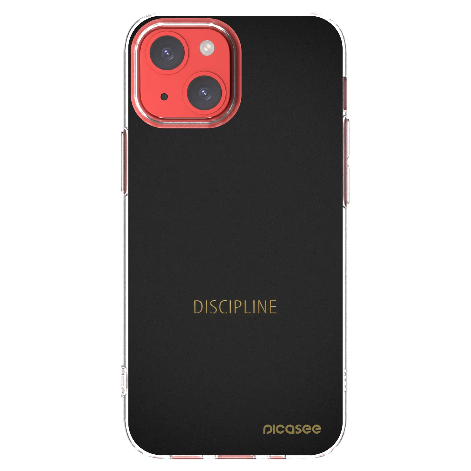 Picasee διαφανής θήκη σιλικόνης Apple iPhone 13 mini - Discipline