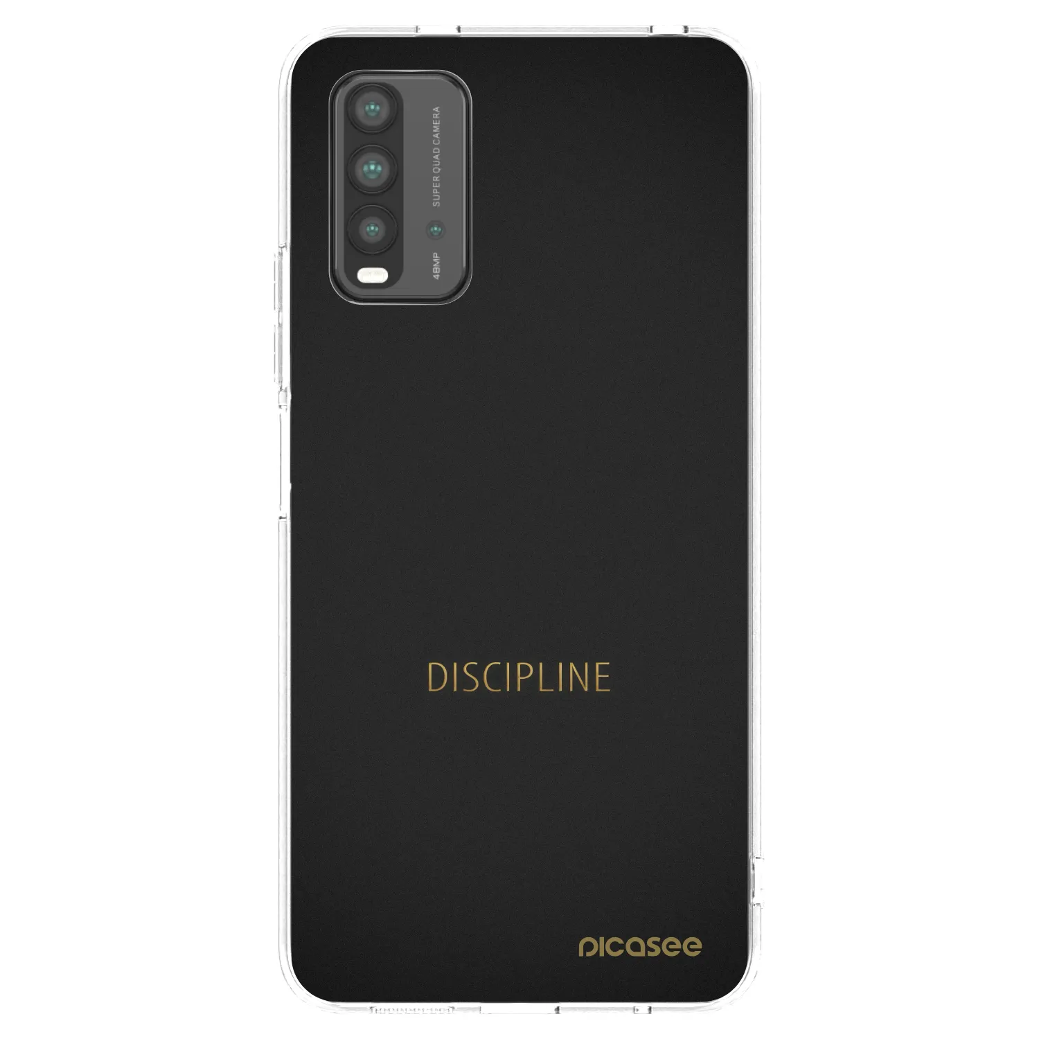 Picasee διαφανής θήκη σιλικόνης Xiaomi Redmi 9T - Discipline