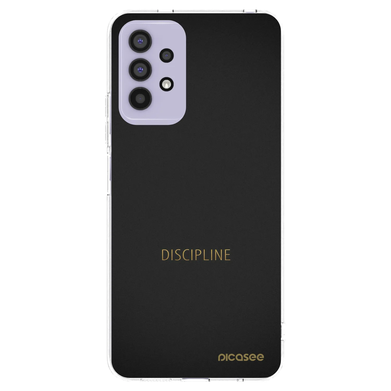 Picasee διαφανής θήκη σιλικόνης Samsung Galaxy A32 4G SM-A325F - Discipline