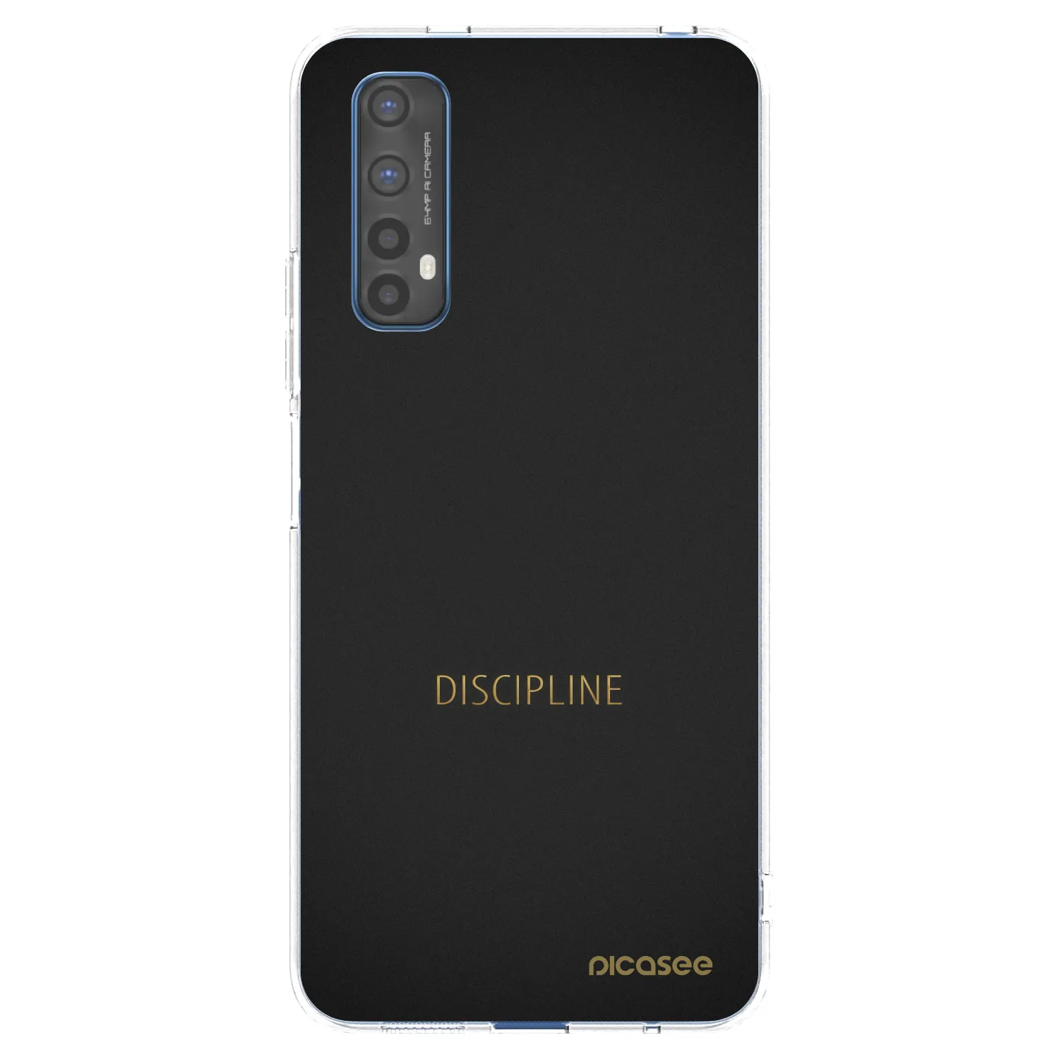 Picasee διαφανής θήκη σιλικόνης Realme 7 - Discipline