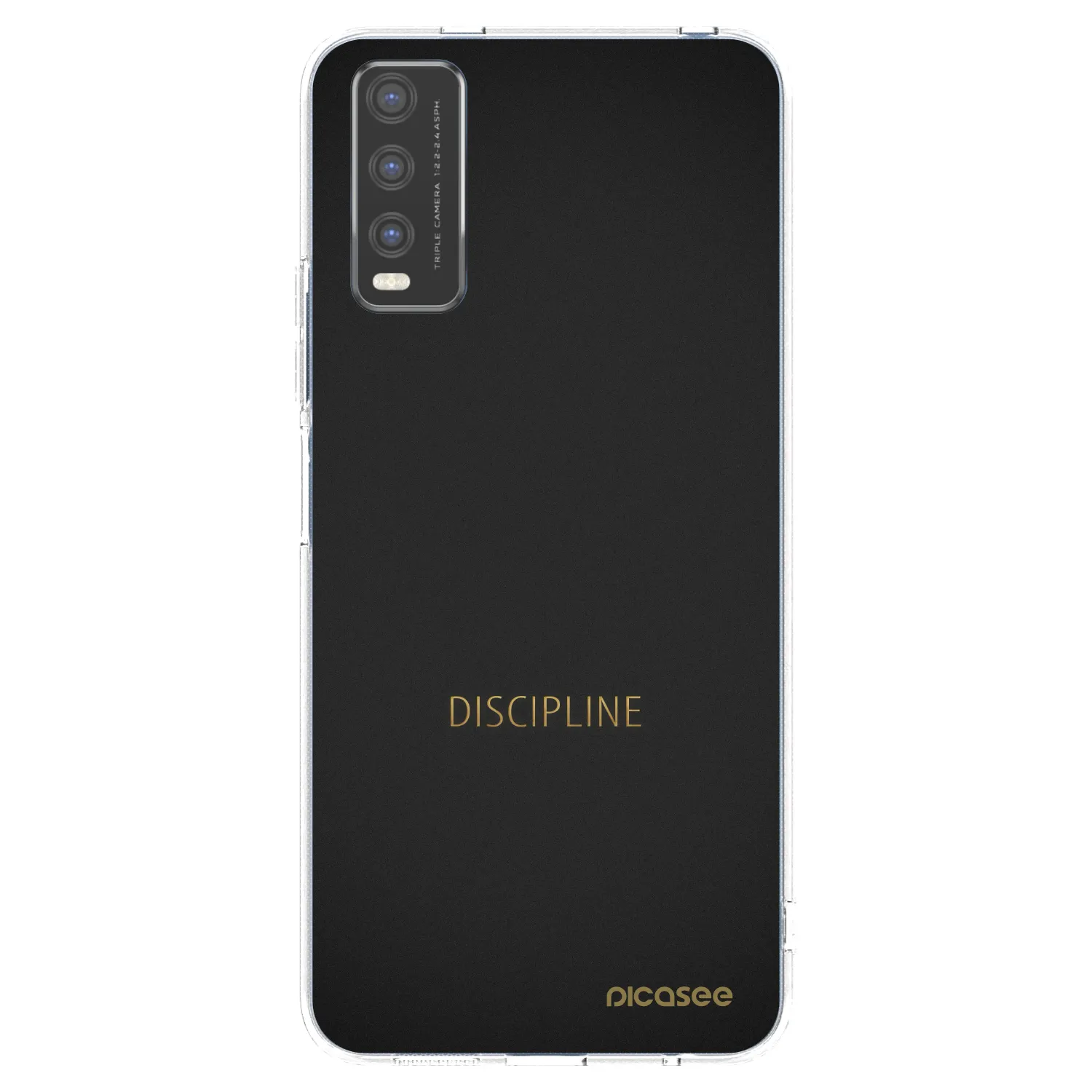 Picasee διαφανής θήκη σιλικόνης Vivo Y20s - Discipline