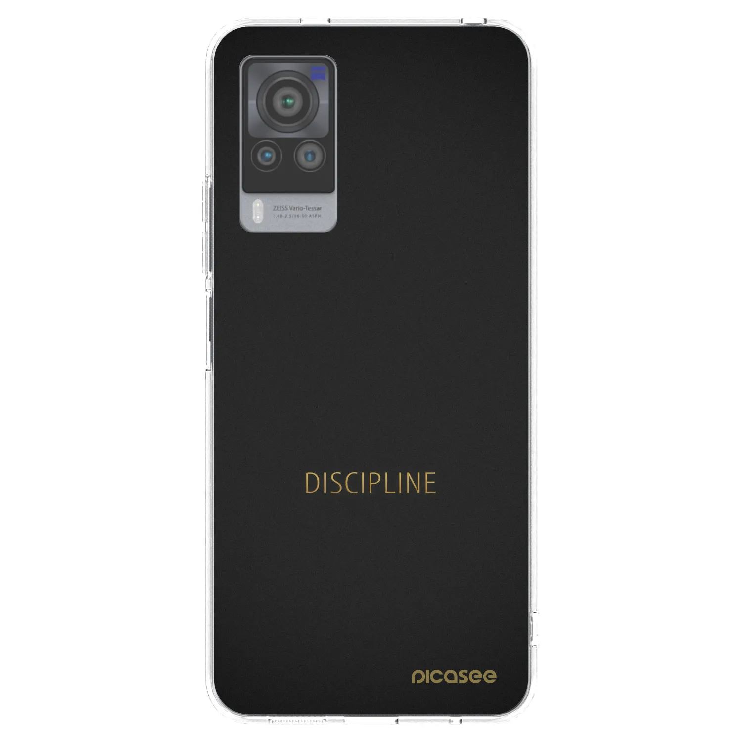 Picasee διαφανής θήκη σιλικόνης Vivo X60 Pro 5G - Discipline
