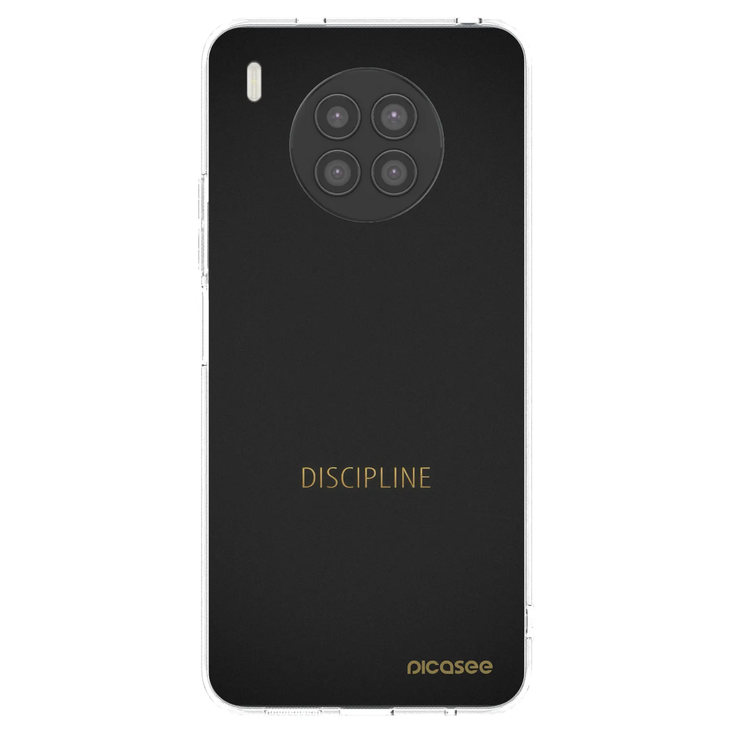 Picasee διαφανής θήκη σιλικόνης Huawei Nova 8i - Discipline