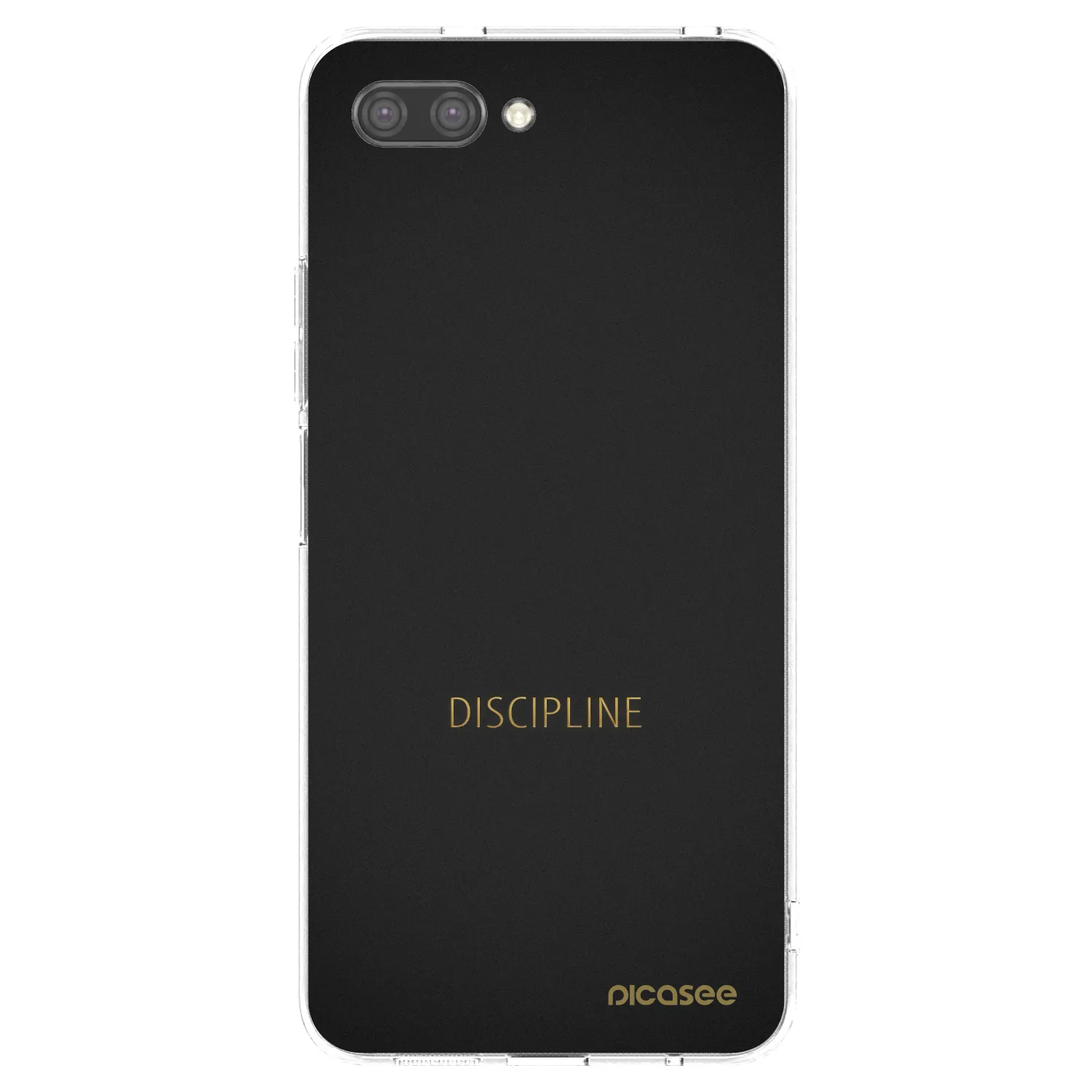 Picasee διαφανής θήκη σιλικόνης Honor 10 - Discipline