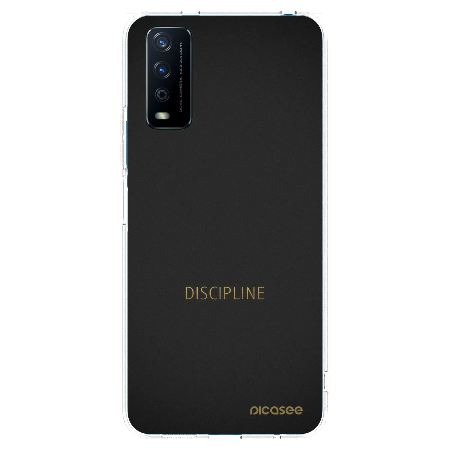 Picasee διαφανής θήκη σιλικόνης Vivo Y11s - Discipline