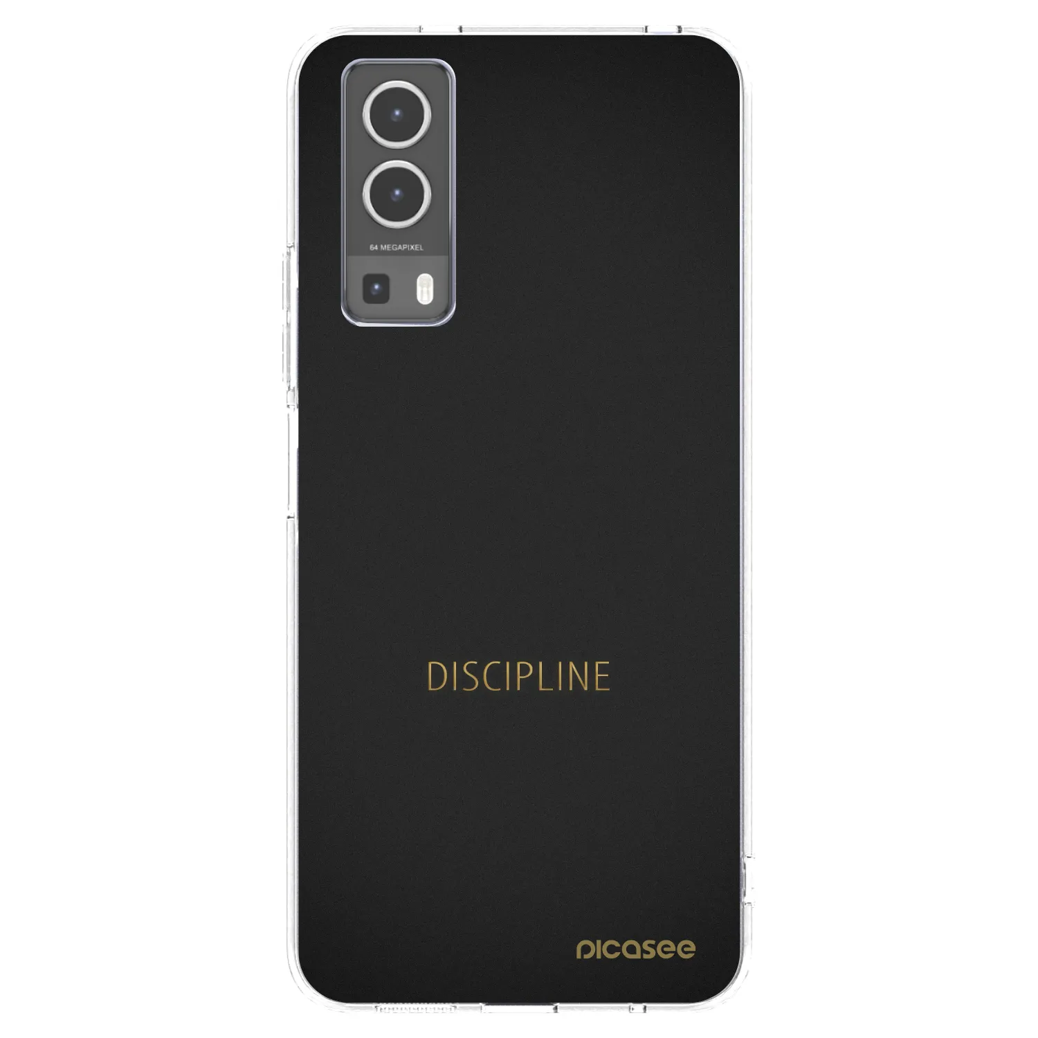 Picasee διαφανής θήκη σιλικόνης Vivo Y72 5G - Discipline