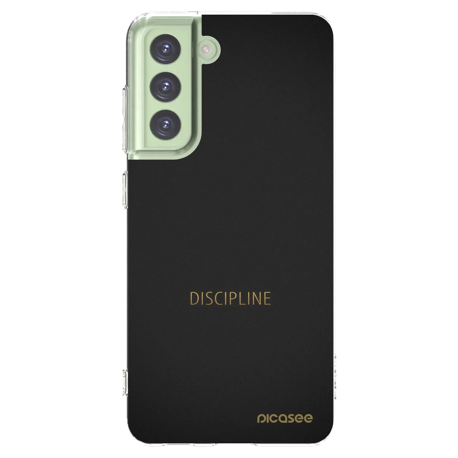 Picasee διαφανής θήκη σιλικόνης Samsung Galaxy S21 FE 5G - Discipline