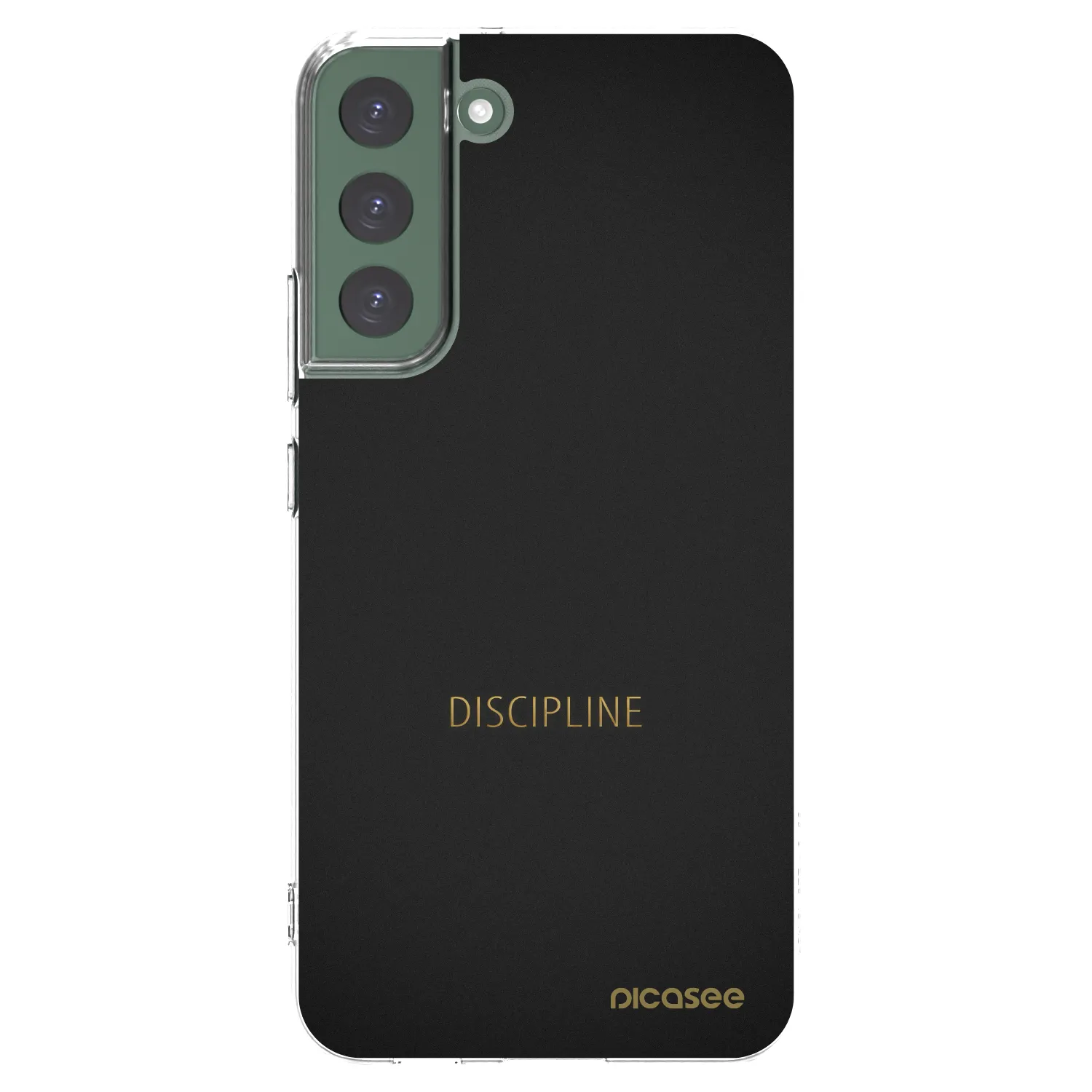 Picasee διαφανής θήκη σιλικόνης Samsung Galaxy S22+ 5G - Discipline