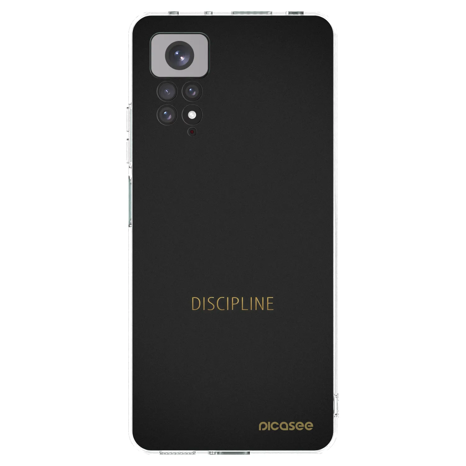 Picasee διαφανής θήκη σιλικόνης Xiaomi Redmi Note 11 - Discipline