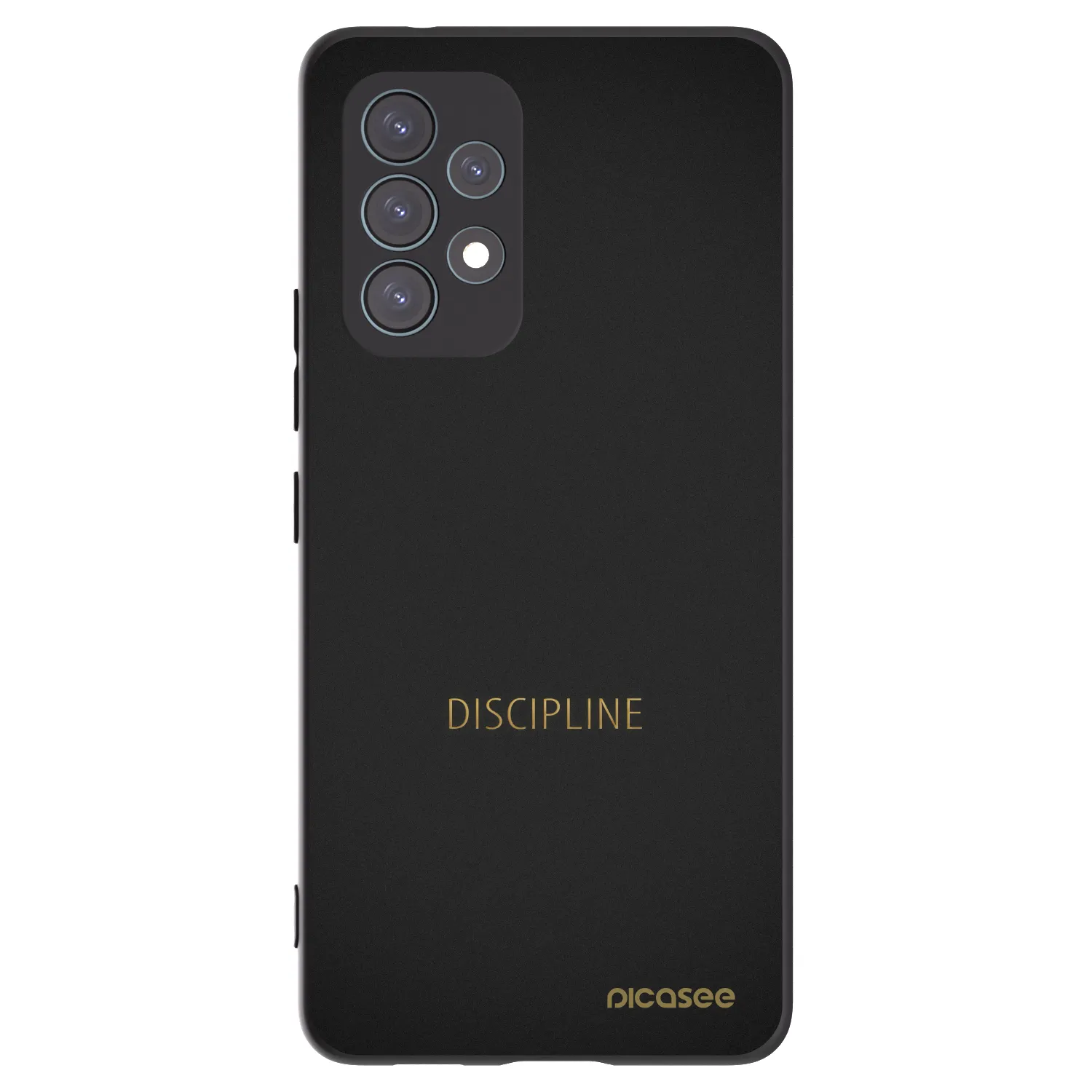 Picasee Μαύρη θήκη σιλικόνης για Samsung Galaxy A53 5G A536 - Discipline