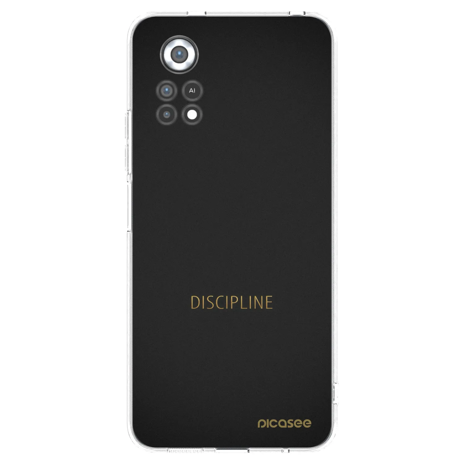 Picasee διαφανής θήκη σιλικόνης Xiaomi Poco X4 Pro 5G - Discipline