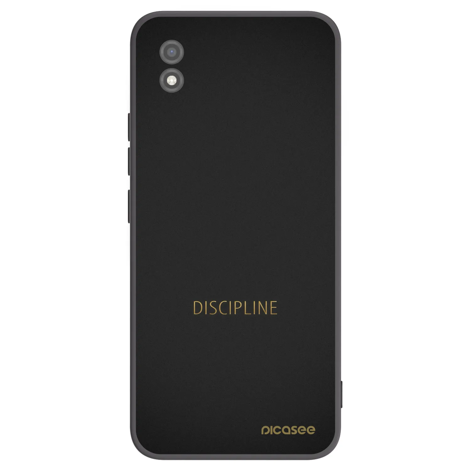 Picasee Μαύρη θήκη σιλικόνης για Realme C11 (2021) - Discipline
