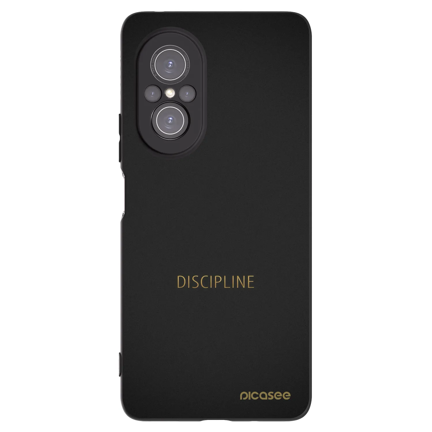 Picasee Μαύρη θήκη σιλικόνης για Huawei Nova 9 SE - Discipline