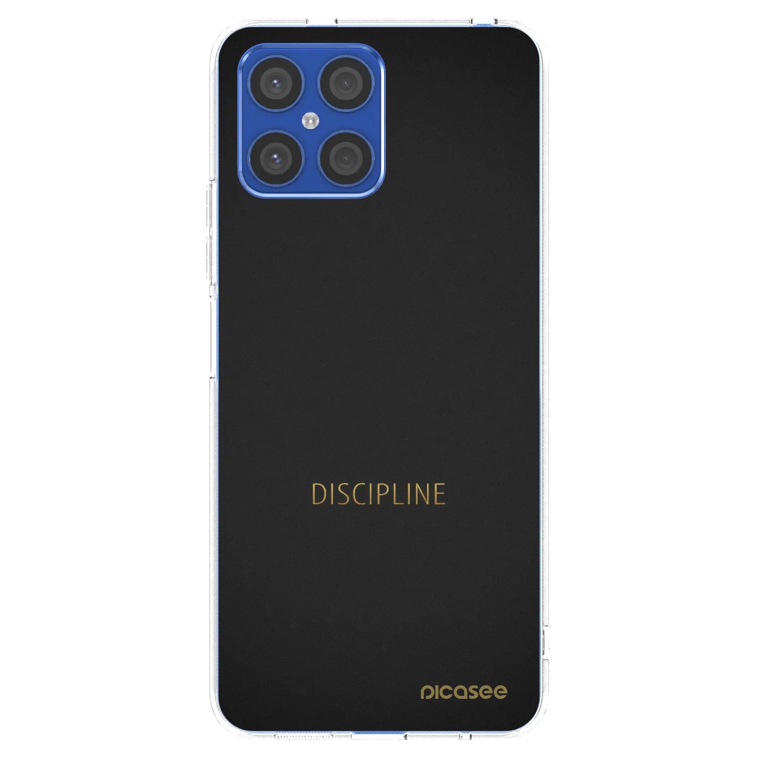 Picasee διαφανής θήκη σιλικόνης Honor X8 4G - Discipline