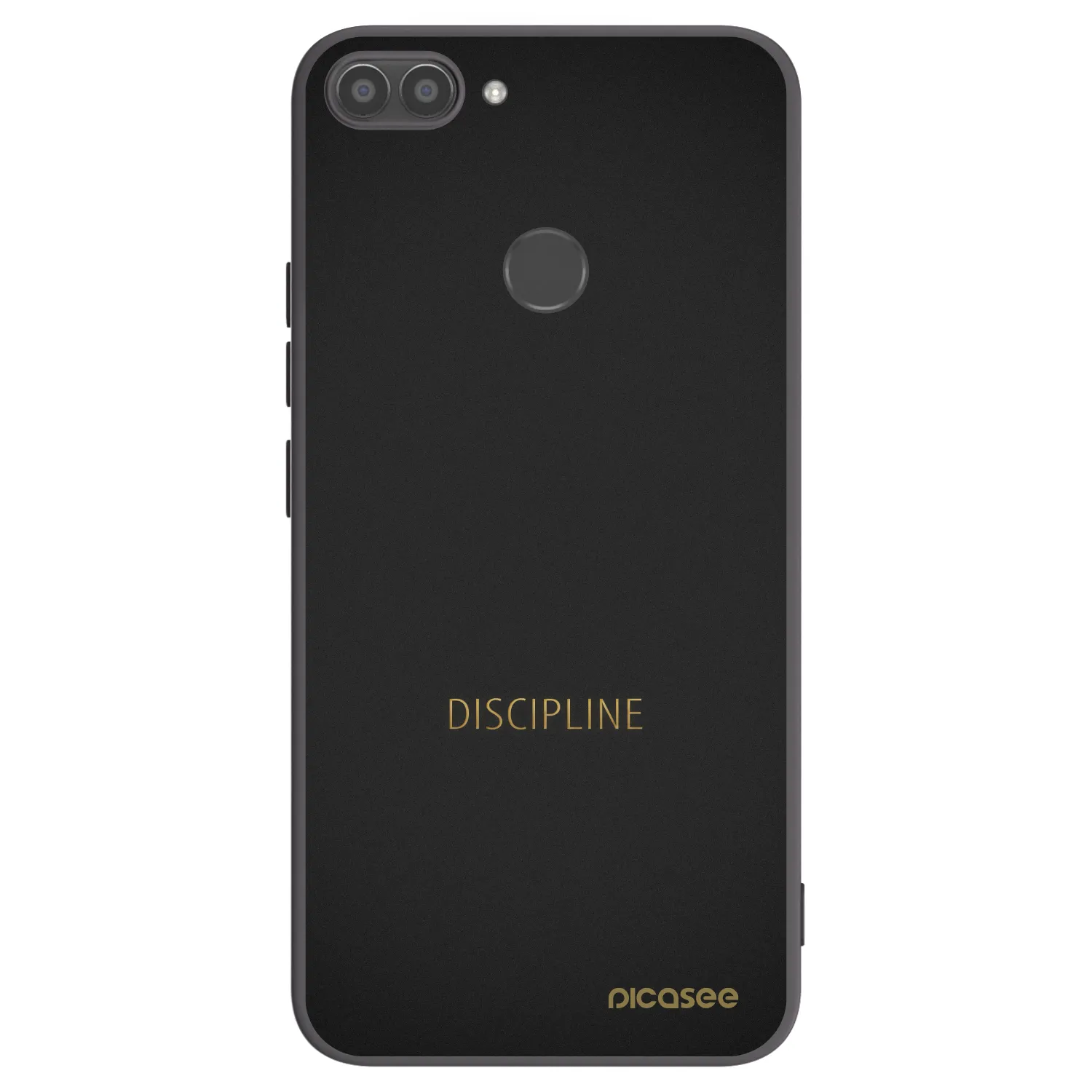 Picasee Μαύρη θήκη σιλικόνης για Huawei P Smart - Discipline