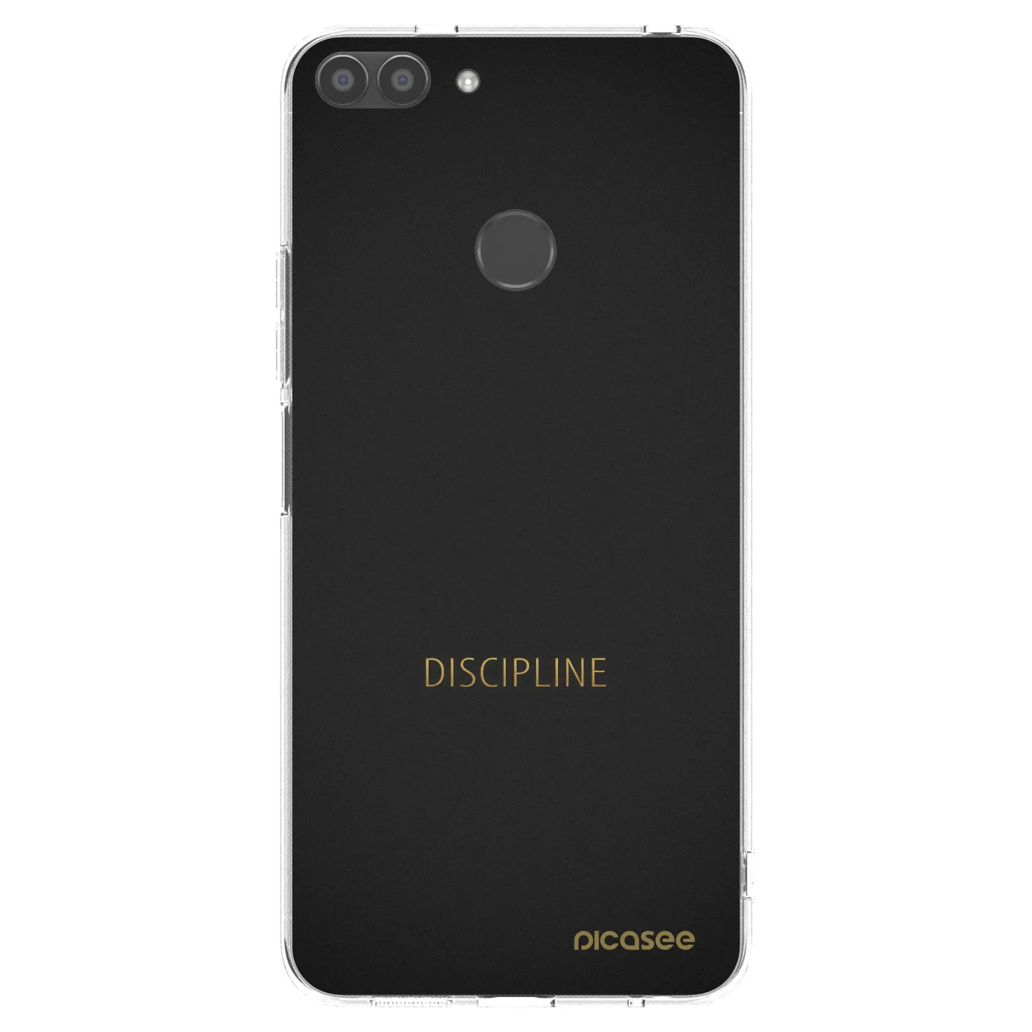 Picasee διαφανής θήκη σιλικόνης Huawei P Smart - Discipline