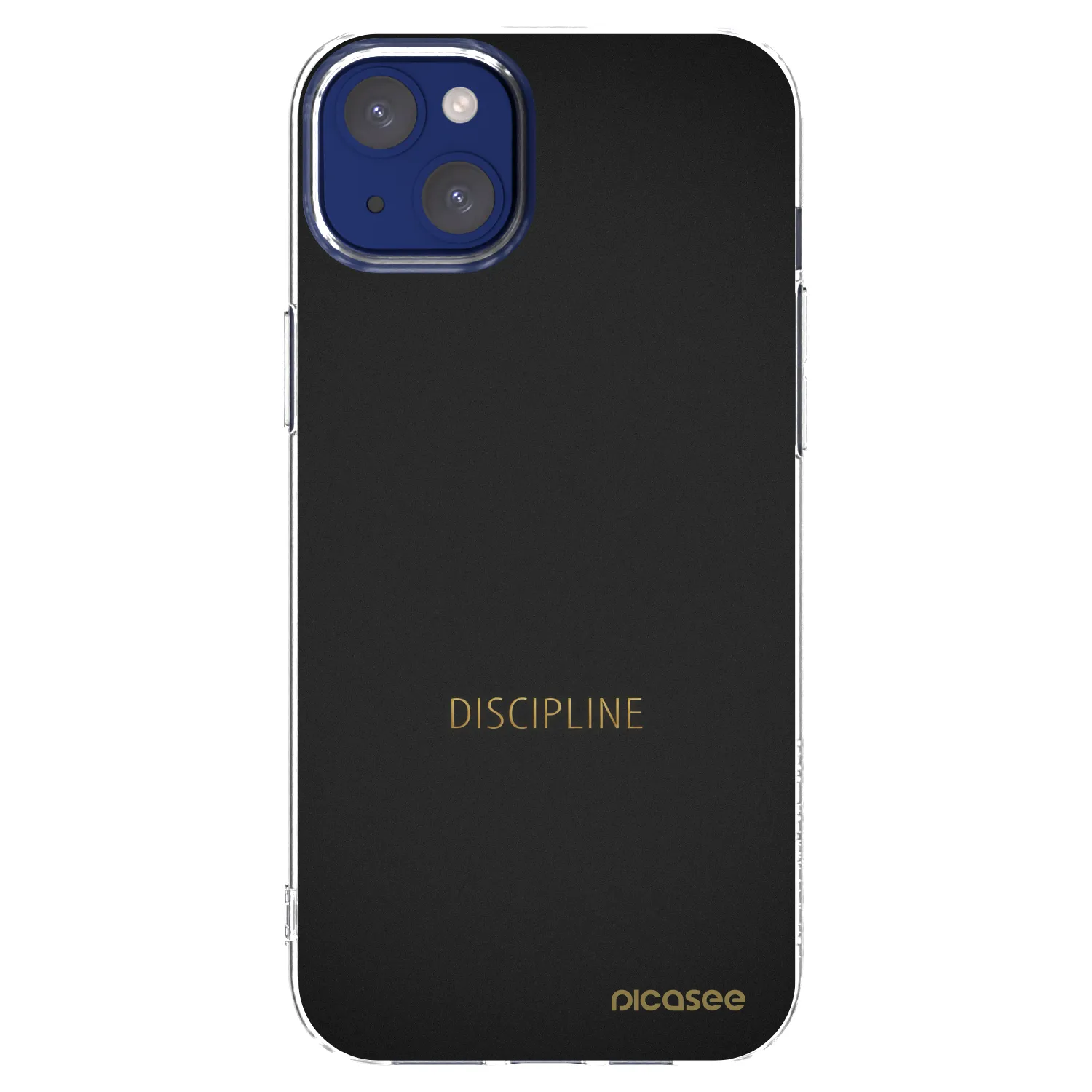 Picasee διαφανής θήκη σιλικόνης Apple iPhone 14 Plus - Discipline
