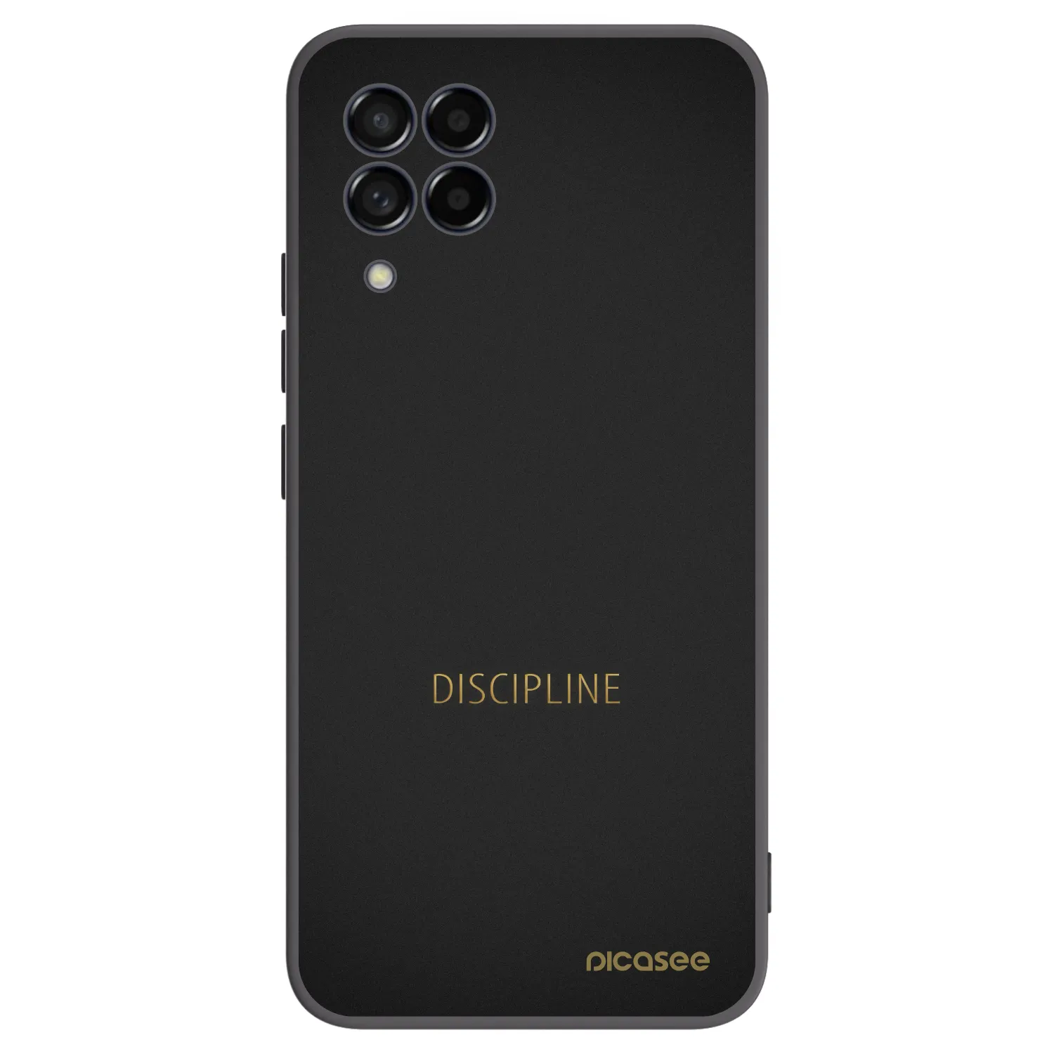 Picasee Μαύρη θήκη σιλικόνης για Samsung Galaxy M53 5G - Discipline