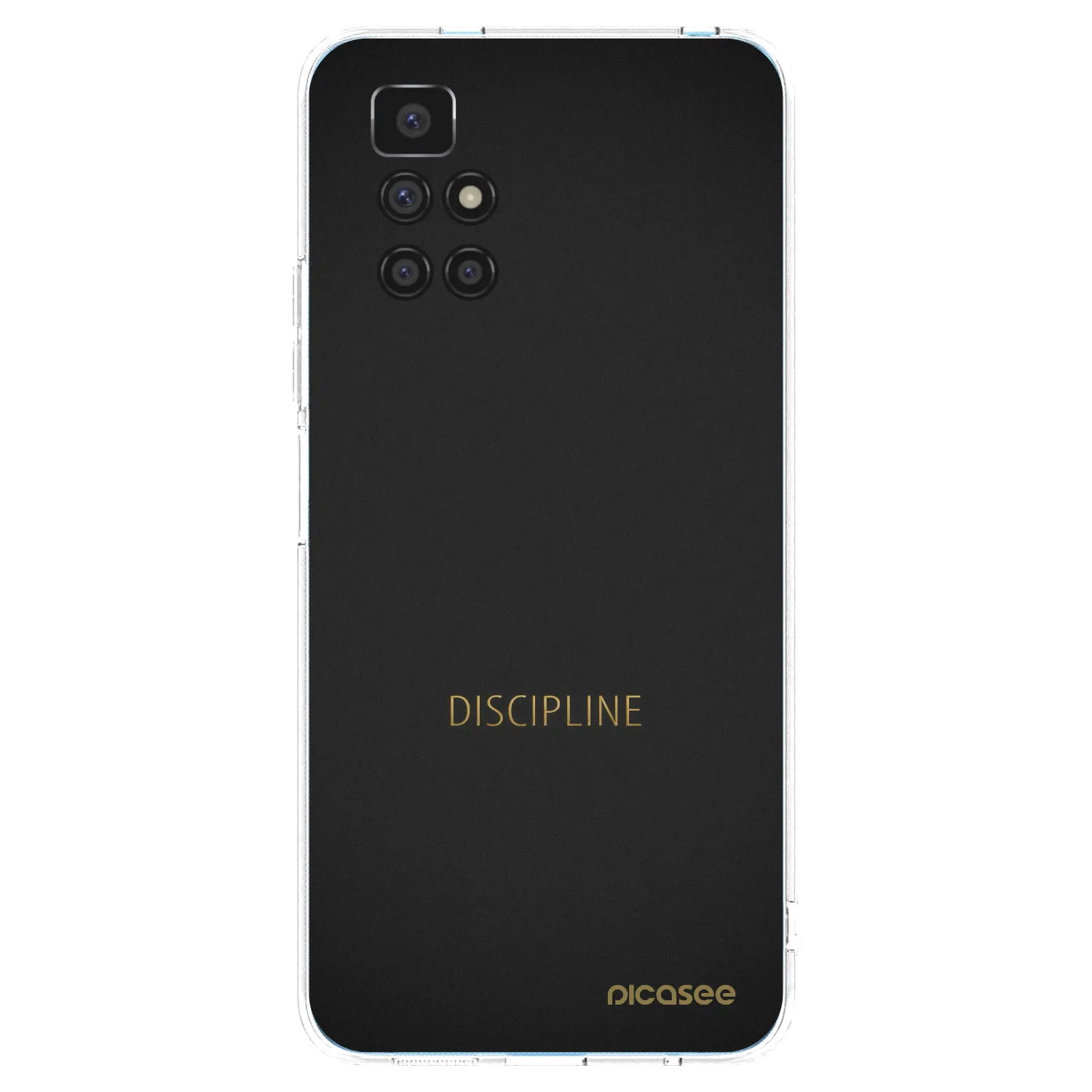 Picasee διαφανής θήκη σιλικόνης Xiaomi Redmi 10 (2022) - Discipline