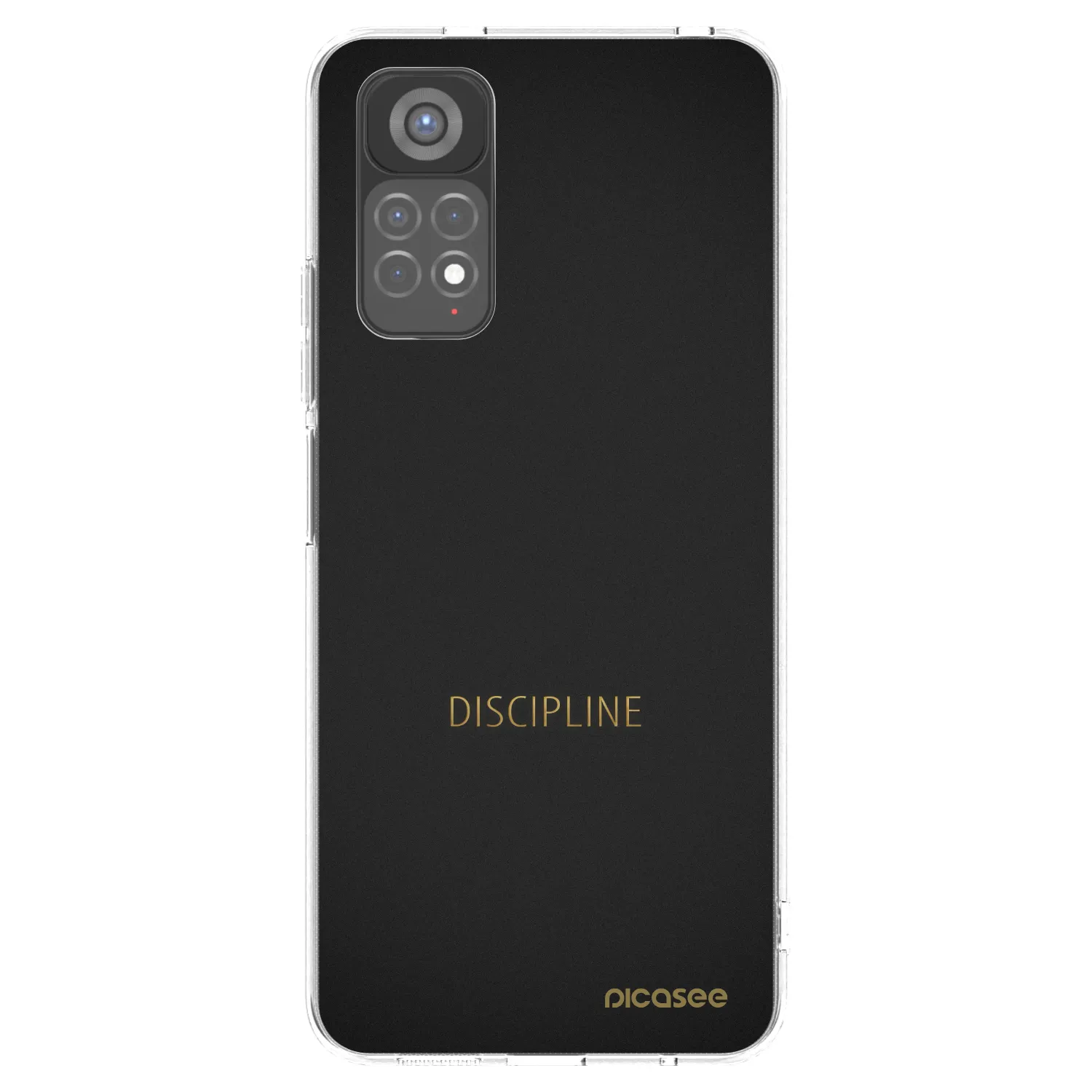 Picasee διαφανής θήκη σιλικόνης Xiaomi Redmi Note 11S 5G - Discipline