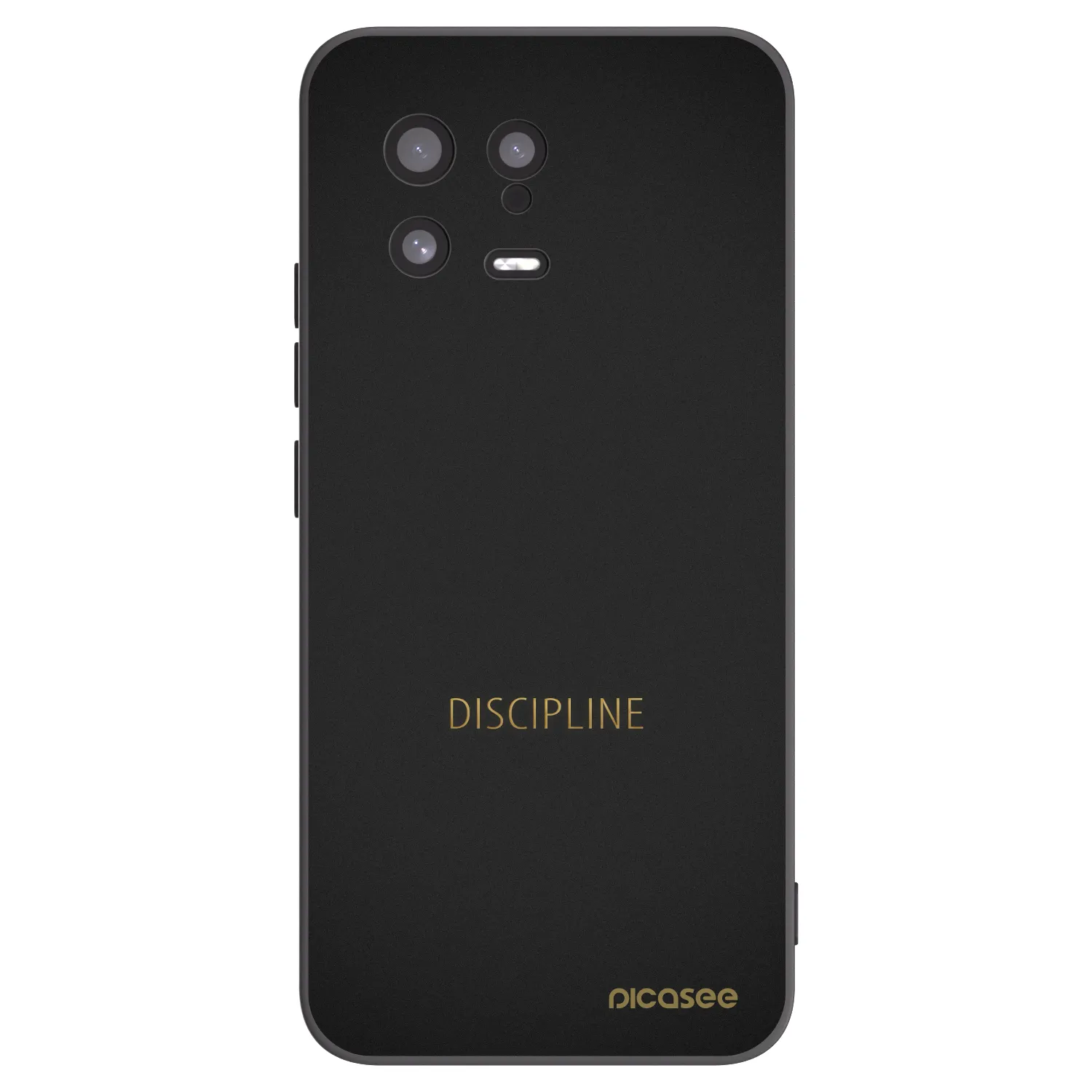 Picasee Μαύρη θήκη σιλικόνης για Xiaomi 13 - Discipline