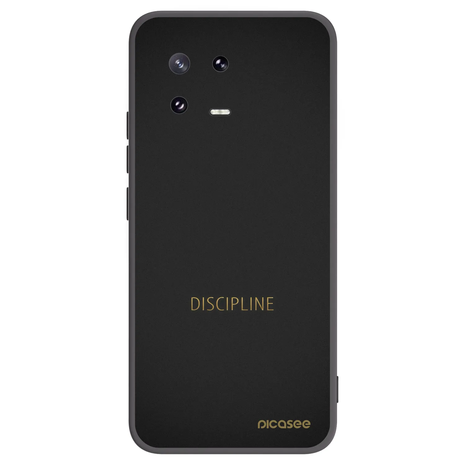Picasee Μαύρη θήκη σιλικόνης για Xiaomi 13 Pro - Discipline
