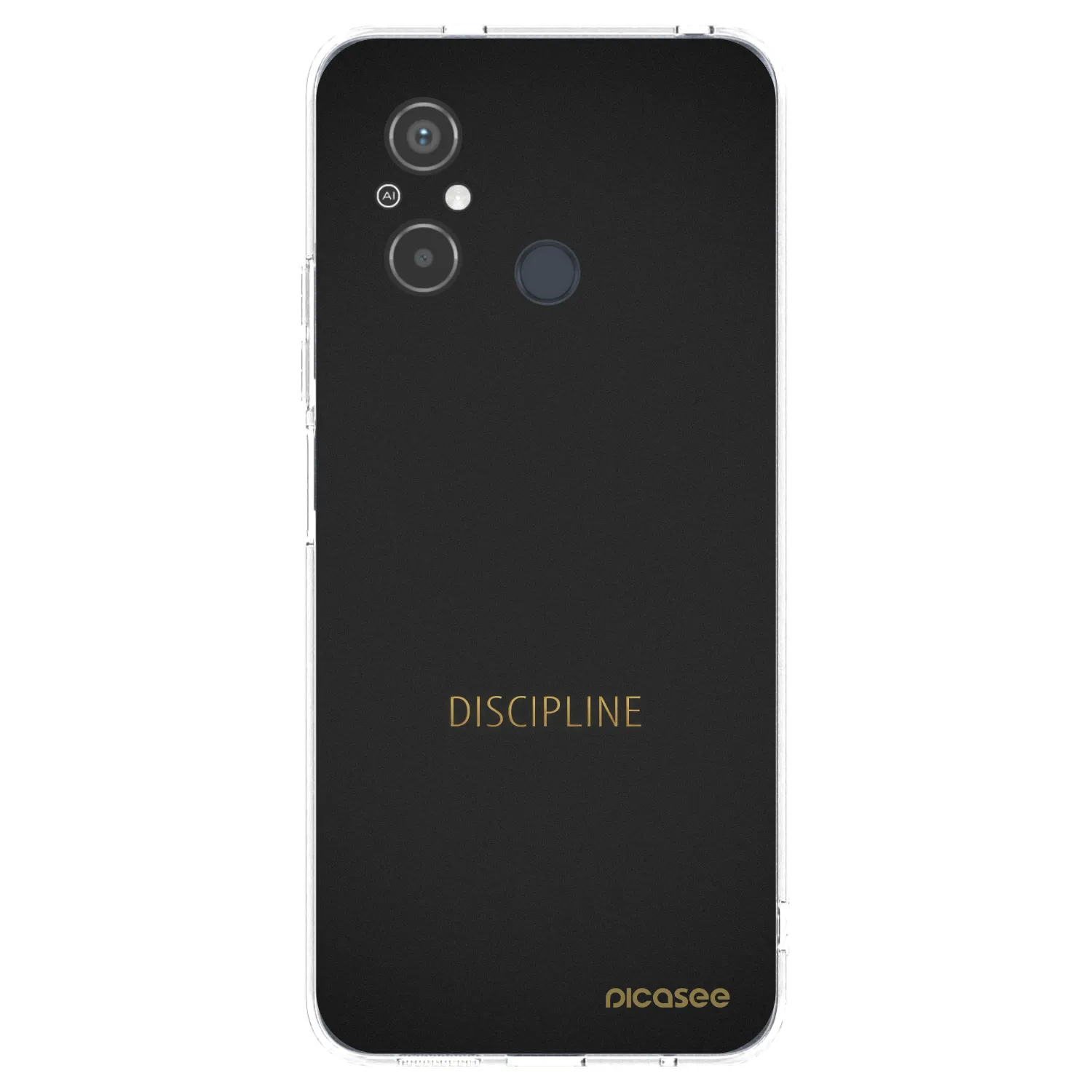 Picasee διαφανής θήκη σιλικόνης Xiaomi Redmi 12C - Discipline
