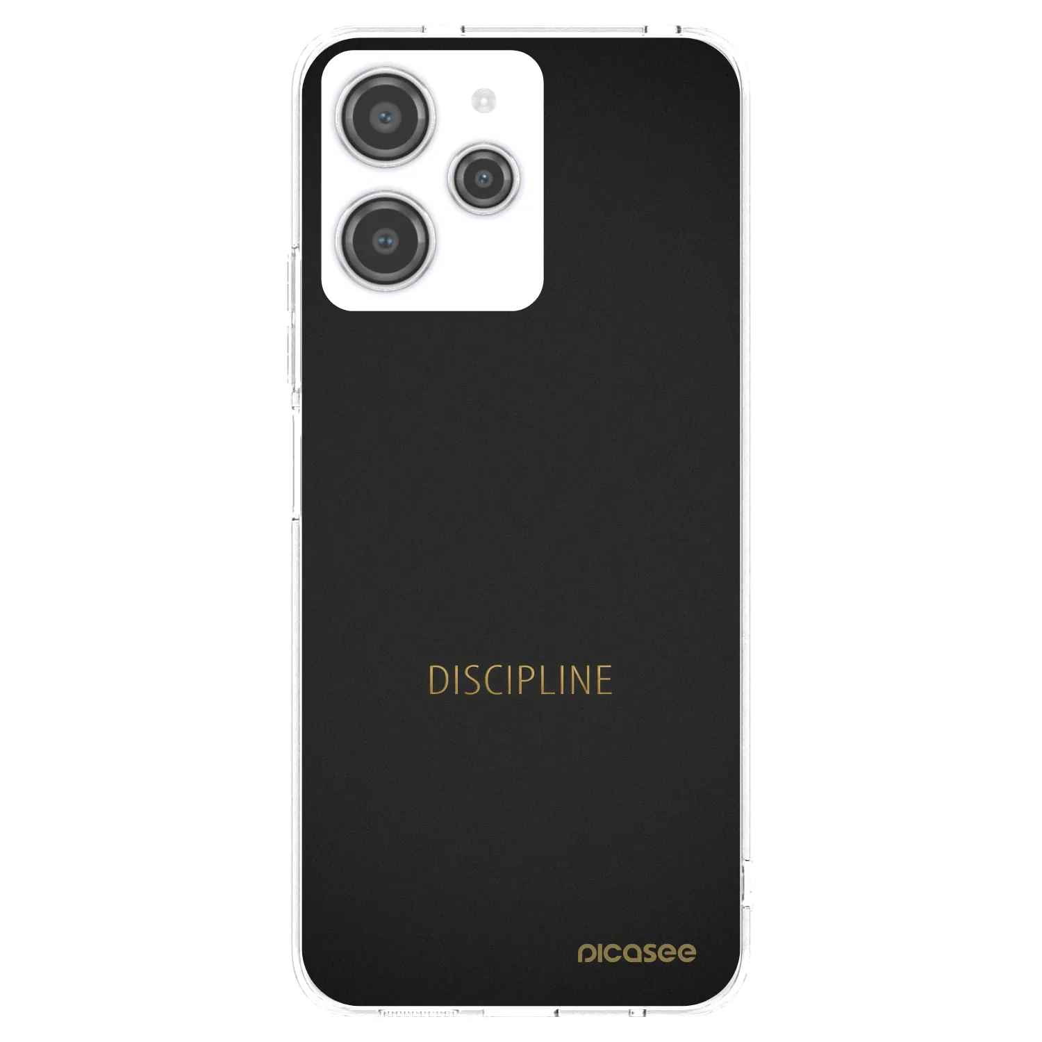 Picasee διαφανής θήκη σιλικόνης Xiaomi Redmi 12 4G - Discipline