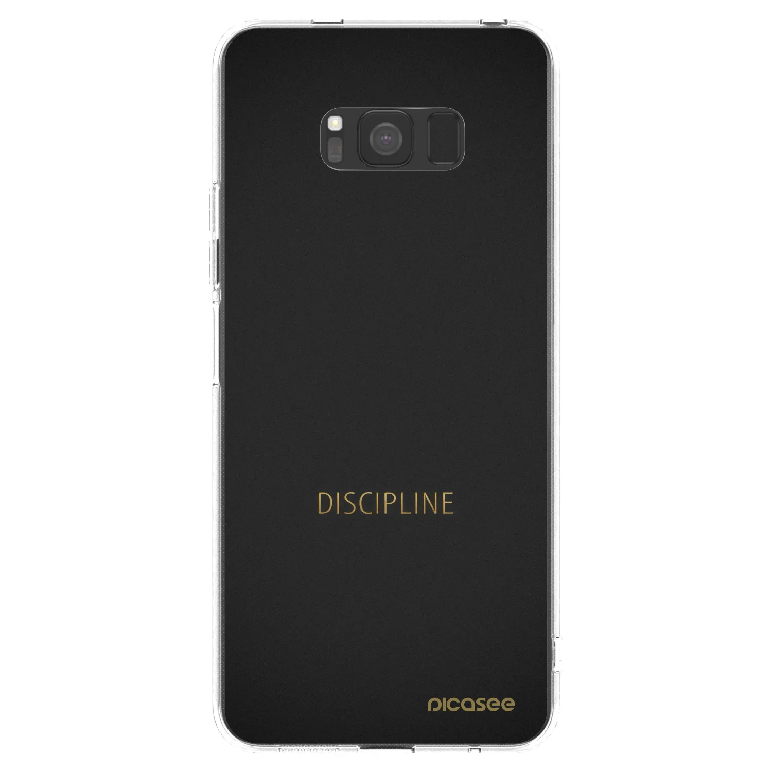 Picasee διαφανής θήκη σιλικόνης Samsung Galaxy S8 G950F - Discipline